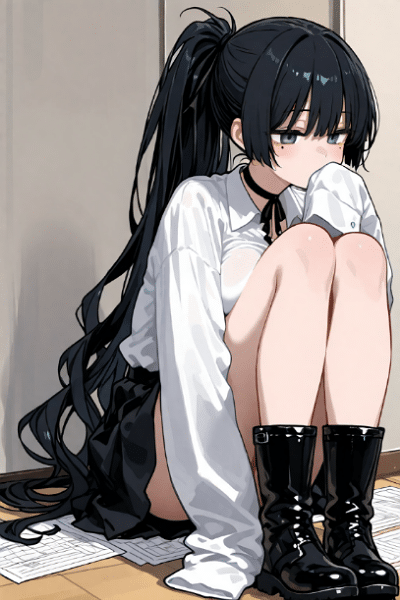 The Girl with Glasses Hides Her Beauty